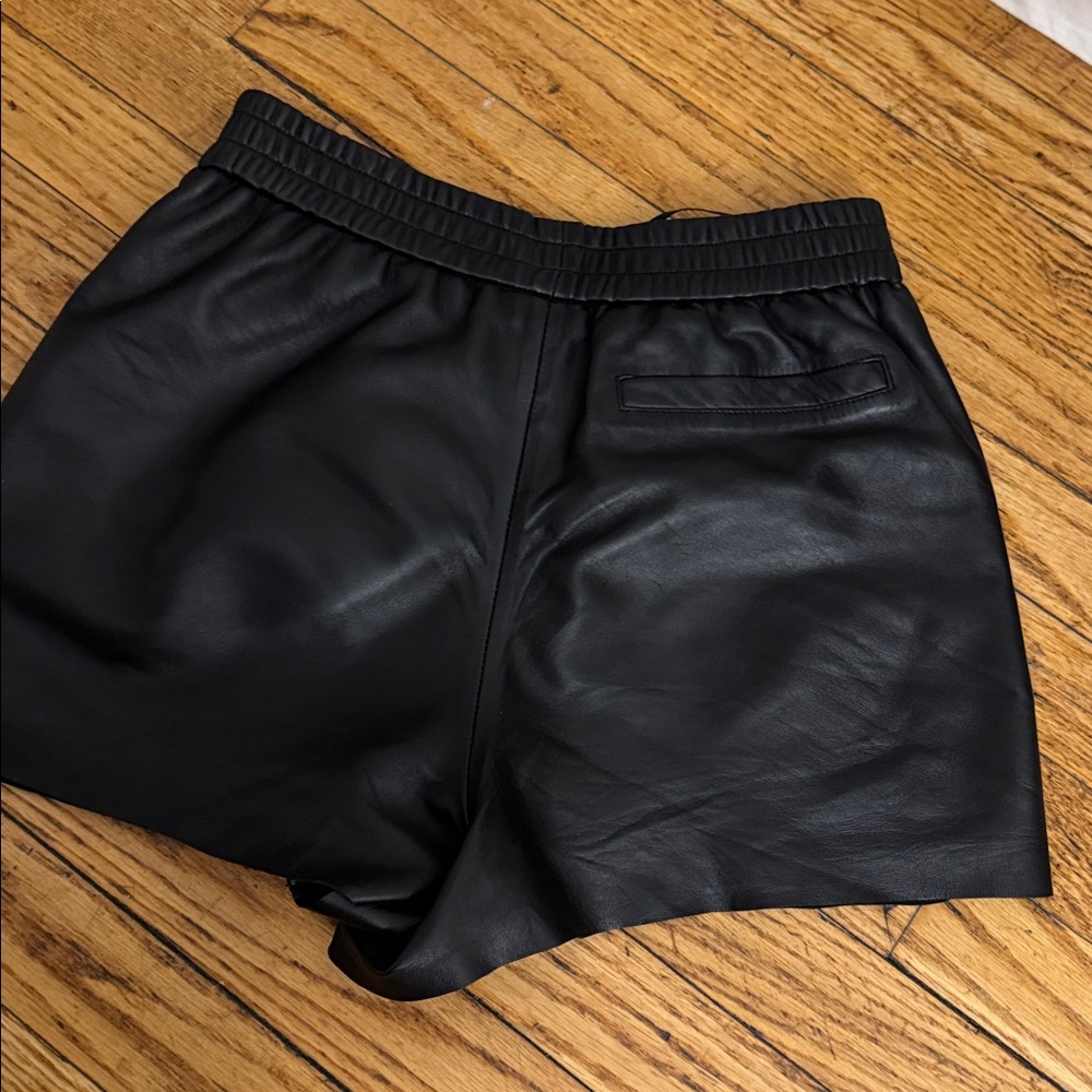 Maje Leather shorts - Picture 5 of 5